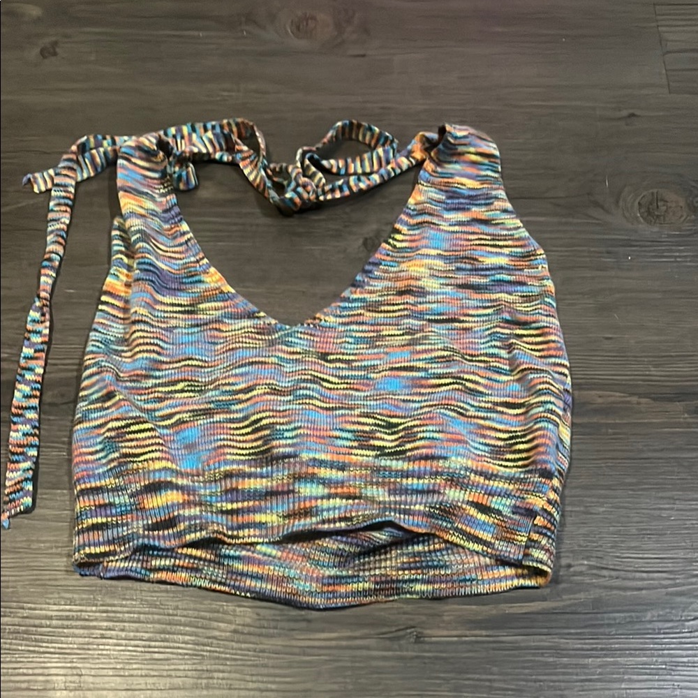 SHEIN Colorful Striped Tank Top